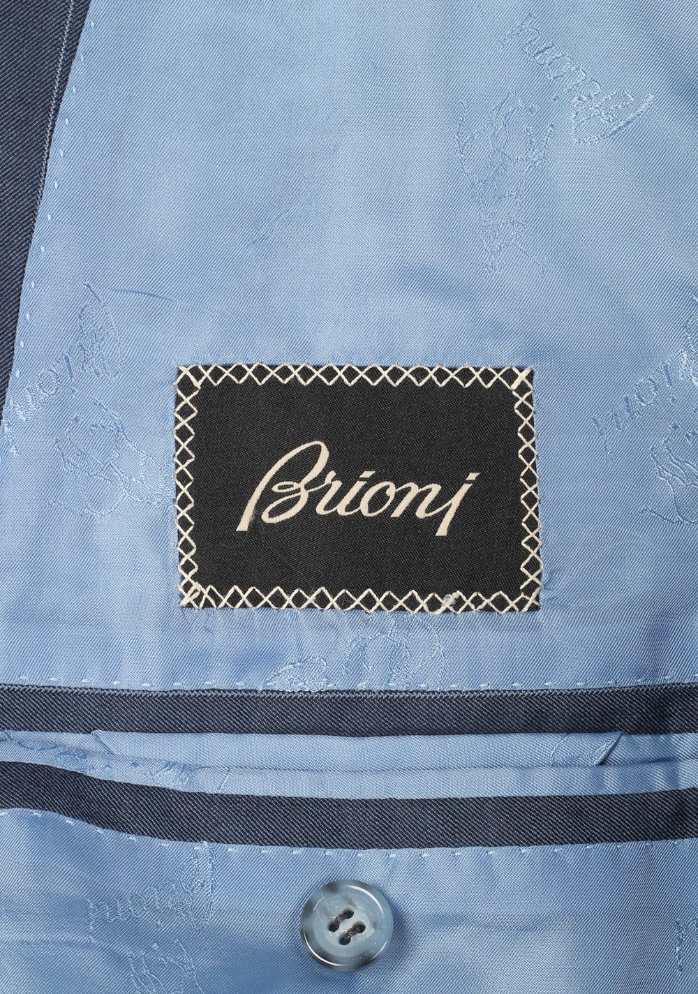 Brioni Blue Parlamento 22 Sport Coat Size 52 / 42R U.S.