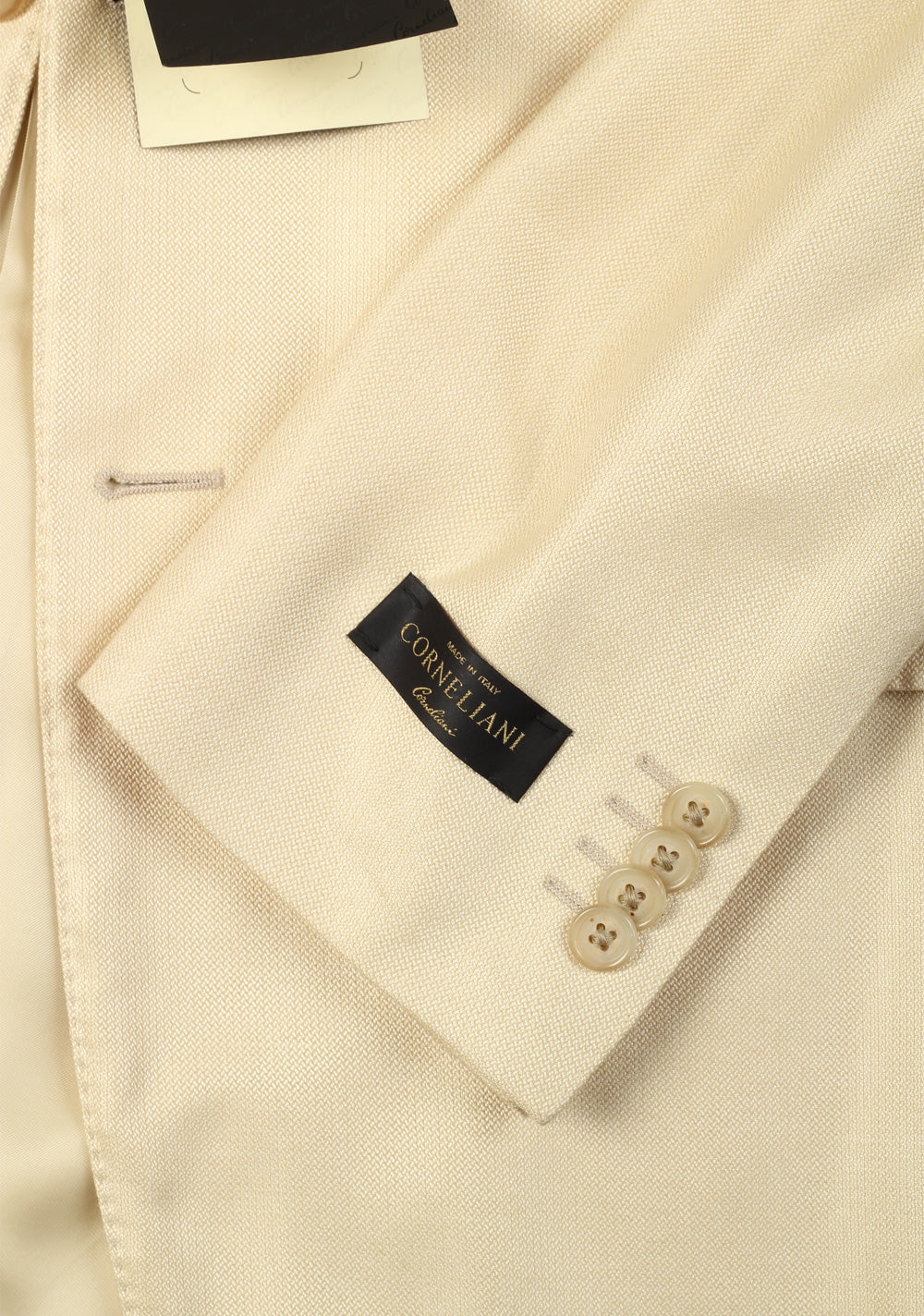 Corneliani Vanilla Sport Coat Size 52 / 42R U.S. in bamboo