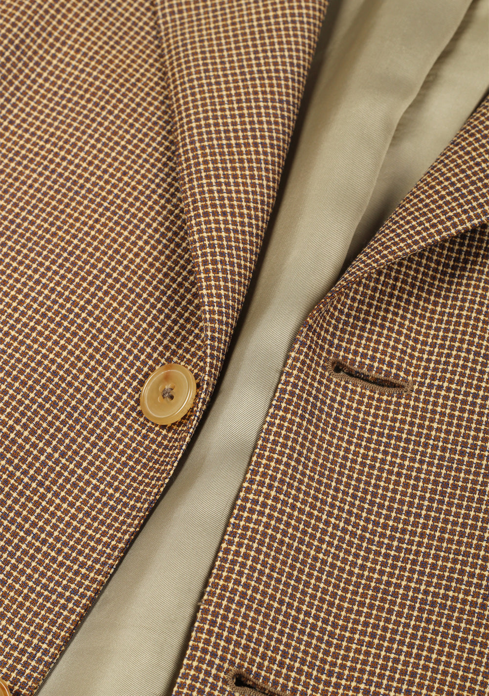 ZEGNA Checked Brown High Performance Sport Coat Size 48 / 38R U.S.