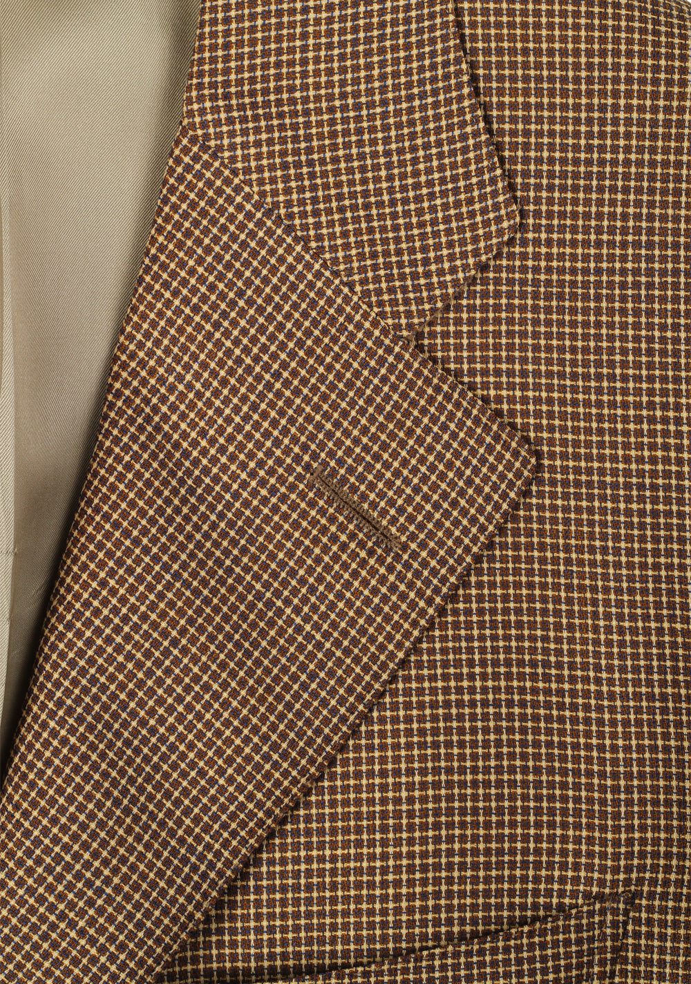 ZEGNA Checked Brown High Performance Sport Coat Size 48 / 38R U.S.