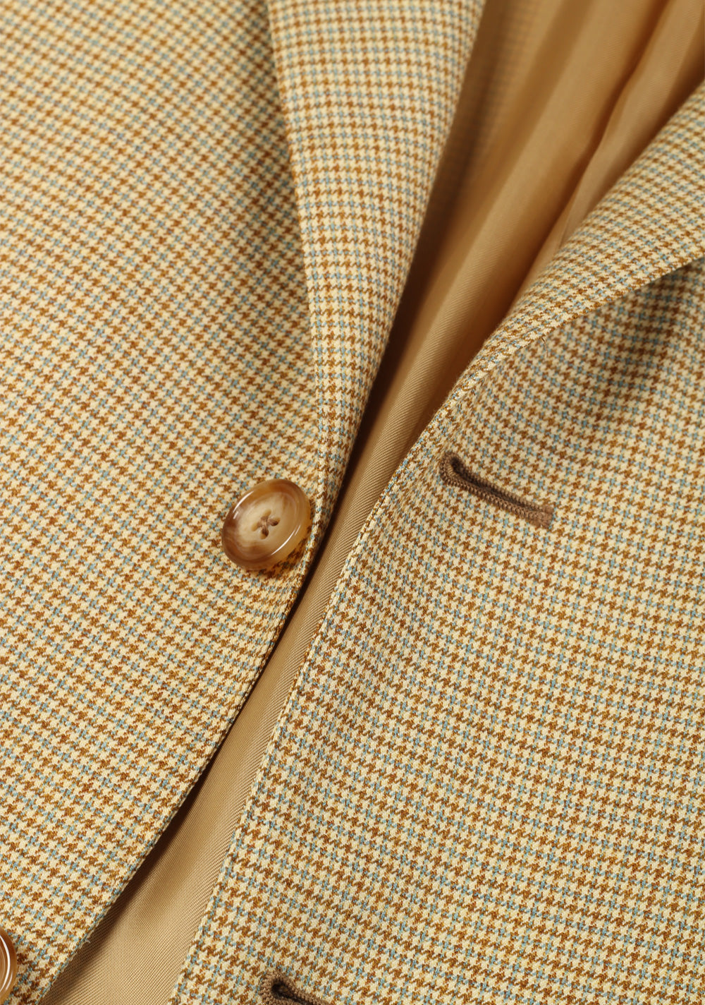 ZEGNA Trofeo Checked Beige Sport Coat Size 48 / 38R U.S.