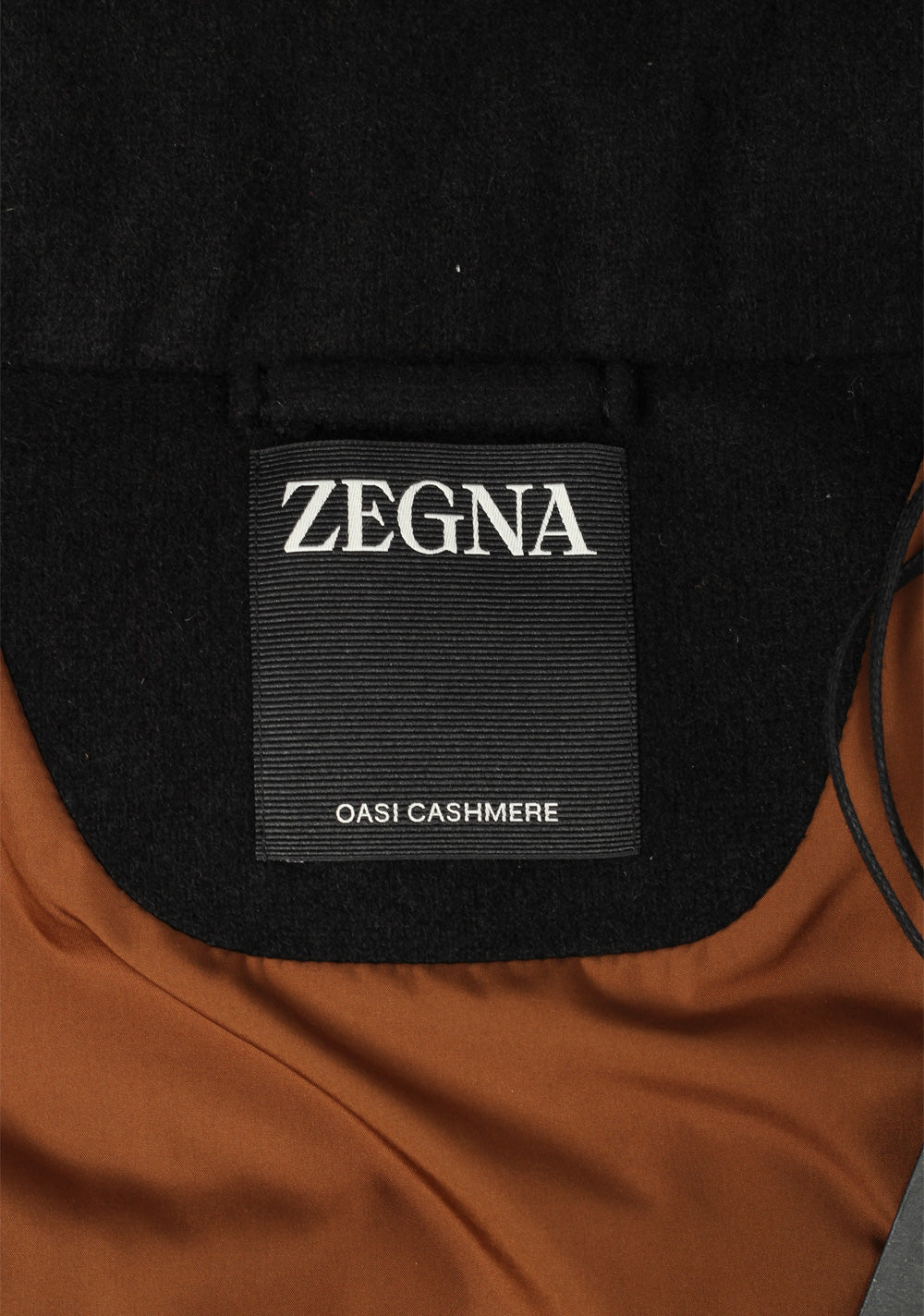 ZEGNA Oasi Cashmere Black Padded Bomber Jacket Outerwear