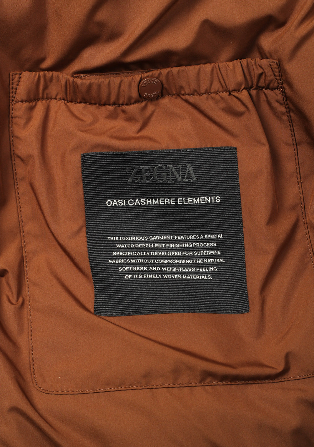 ZEGNA Oasi Cashmere Black Padded Bomber Jacket Outerwear