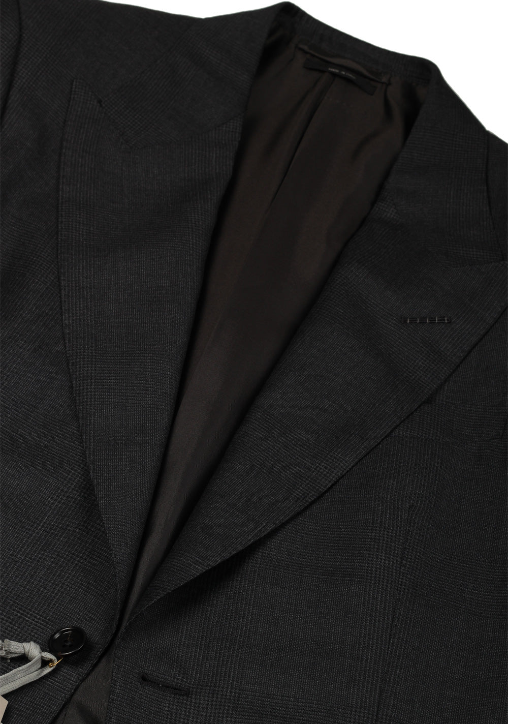 TOM FORD Shelton Wool Checked Gray Suit