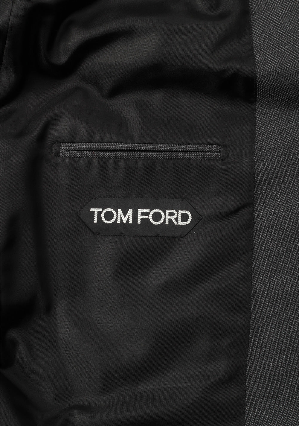 TOM FORD O'Connor James Bond Wool Gray Suit Size 56 / 46R U.S.