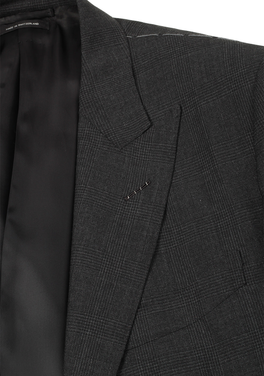 TOM FORD O'Connor Checked Gray Suit in Wool