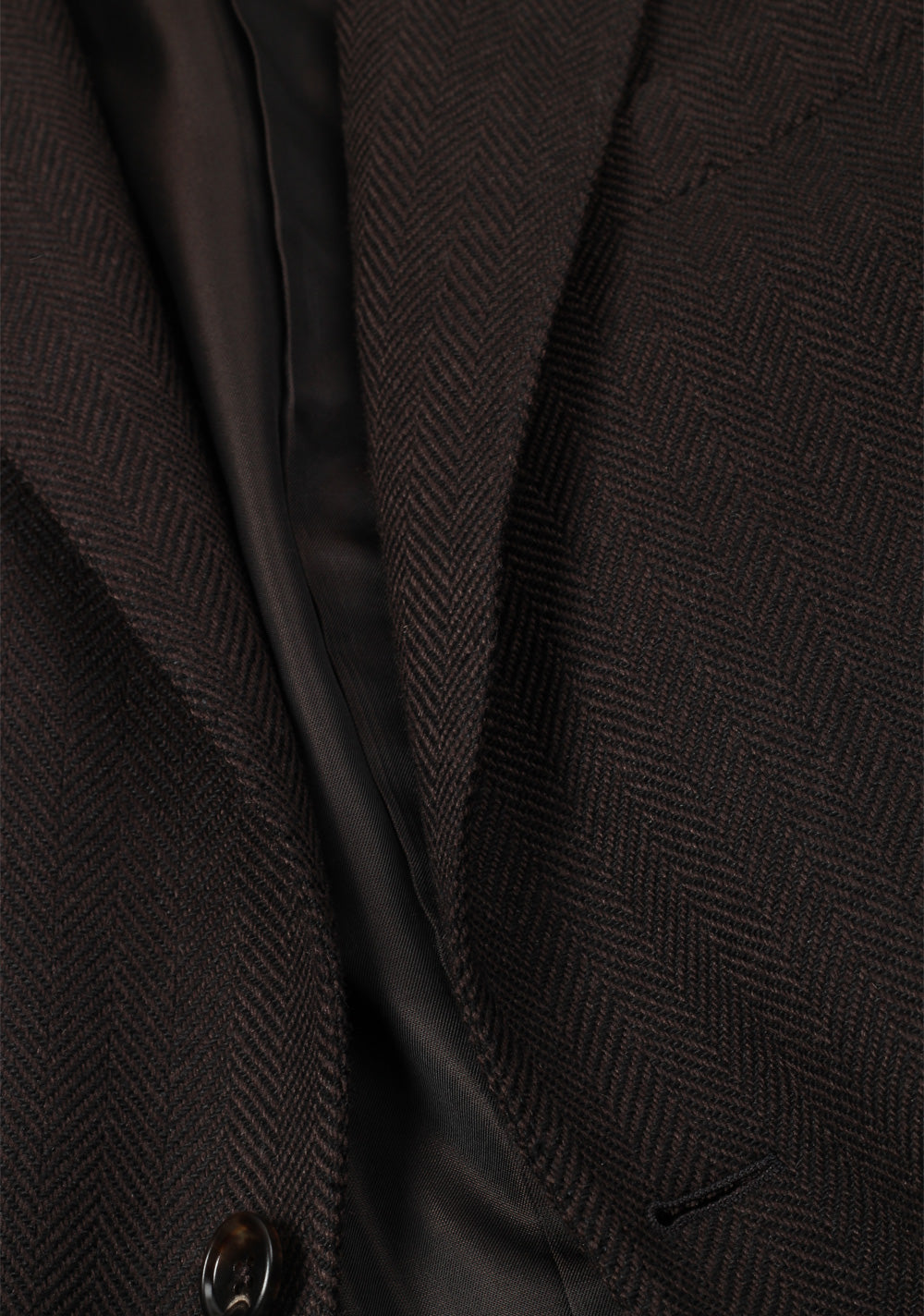 TOM FORD O'Connor Brown Herringbone Mohair Blend Suit