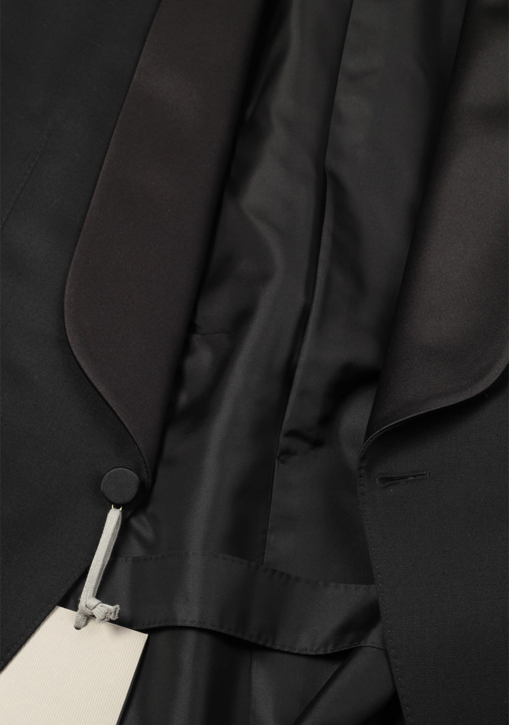 TOM FORD O'Connor Black Mohair Blend Tuxedo Suit Size 46 / 36R U.S.