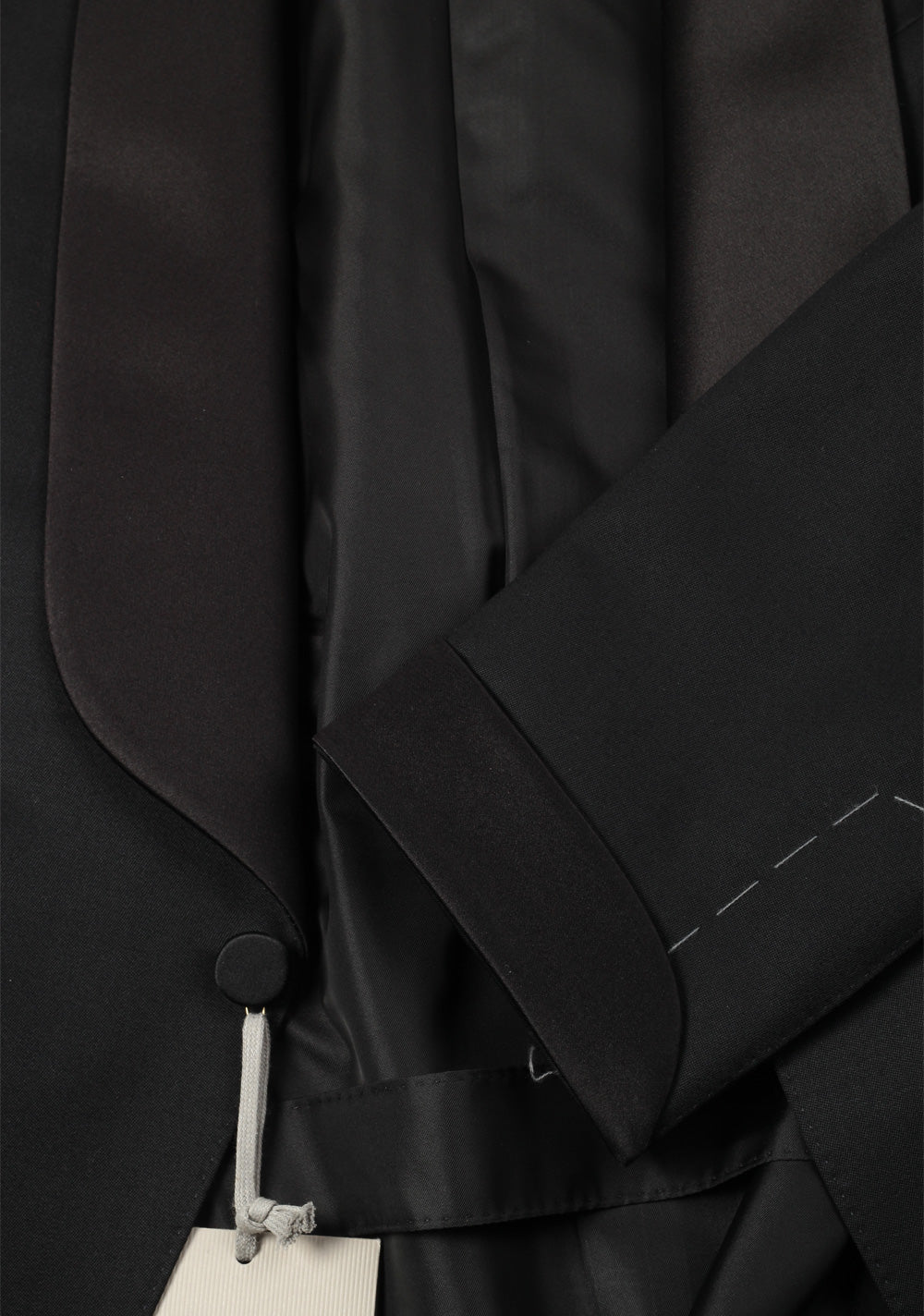 TOM FORD O'Connor Black Mohair Blend Tuxedo Suit Size 46 / 36R U.S.