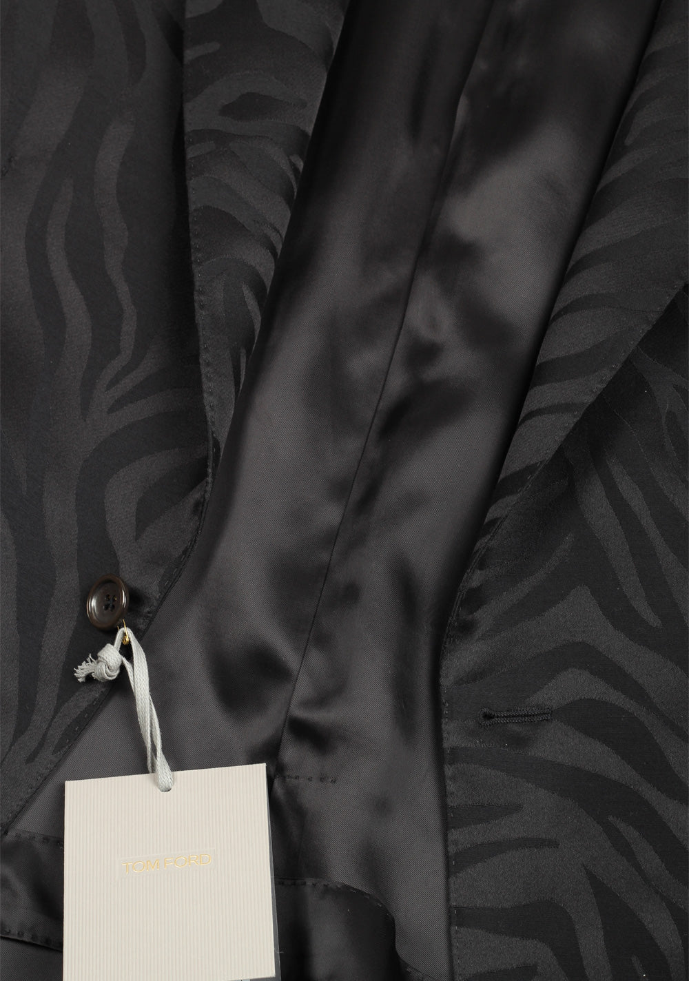 TOM FORD O'Connor Zebra Cocktail Dinner Jacket Size 50 / 40R U.S. Fit Y