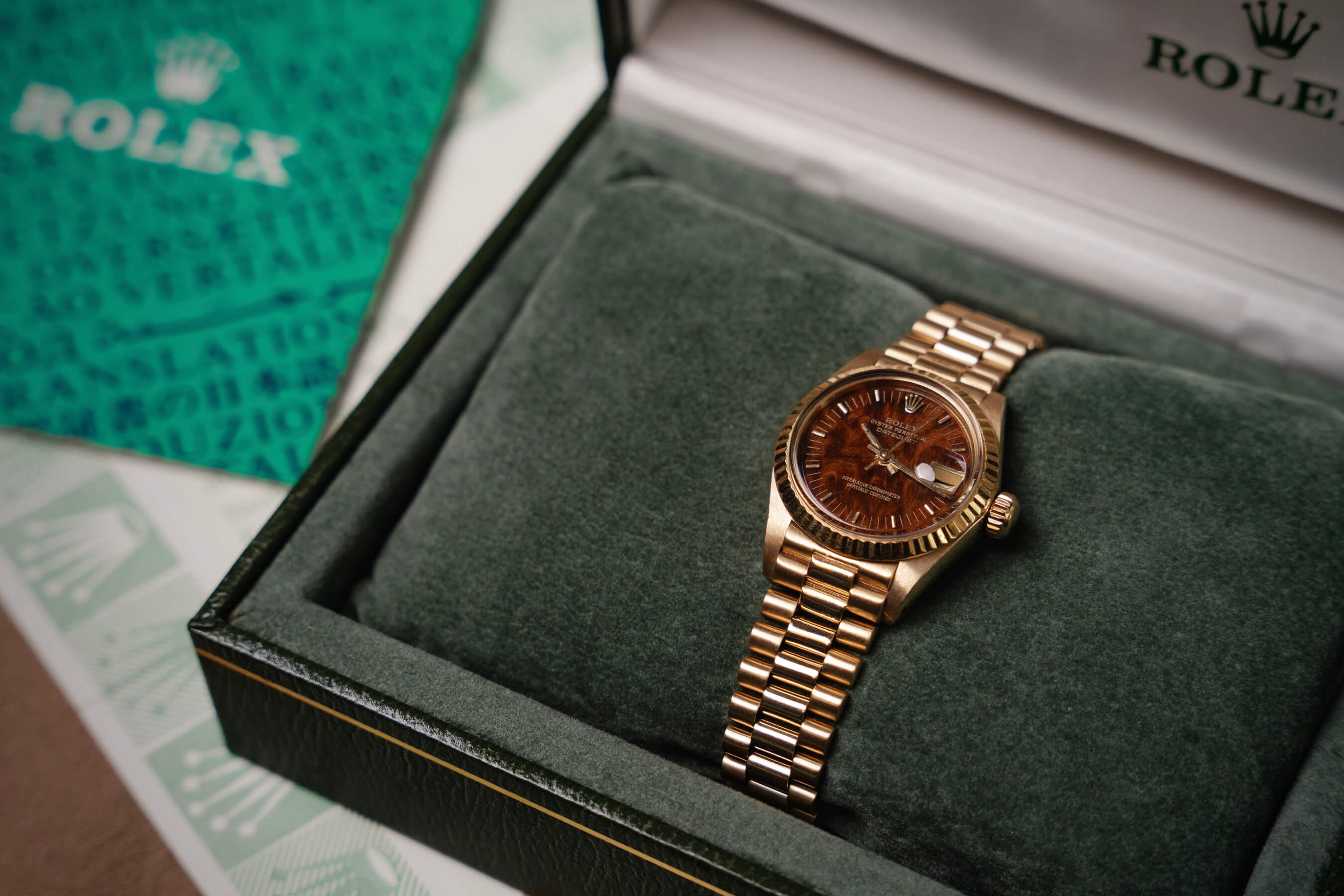 Rolex Lady Datejust “Birch Wood”