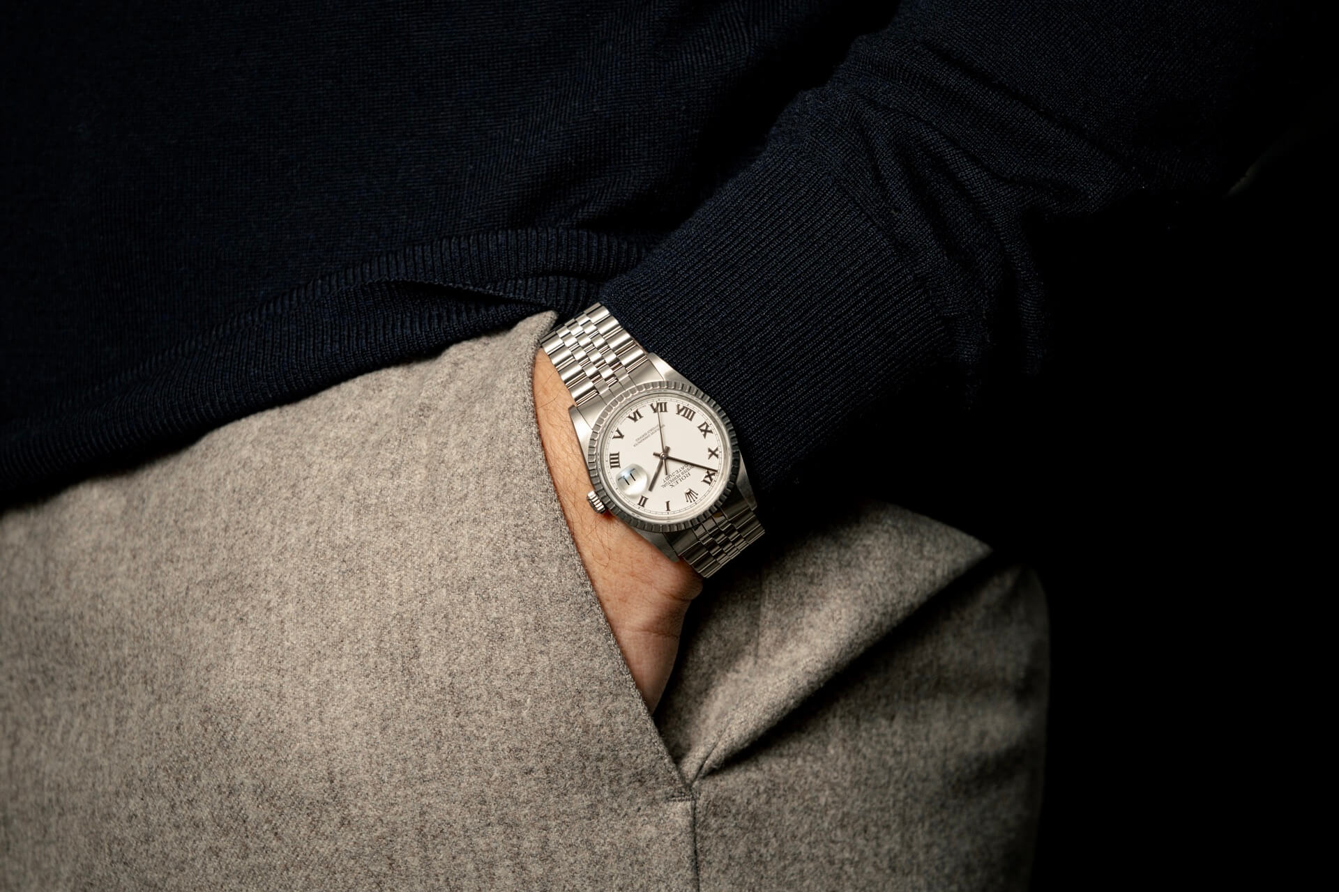 16220 Datejust Porcelain Dial