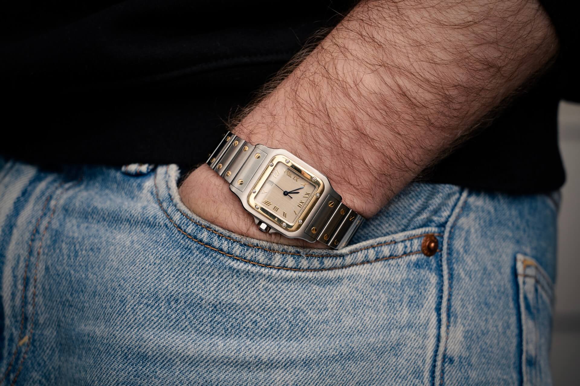 Cartier Santos Galbée ‘Ghost Dial’
