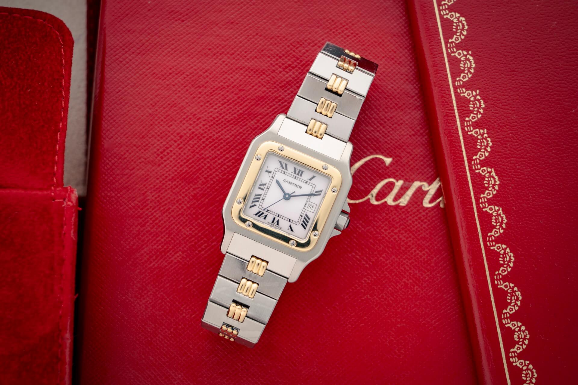 Cartier Santos Carrée 2961 "Godron"