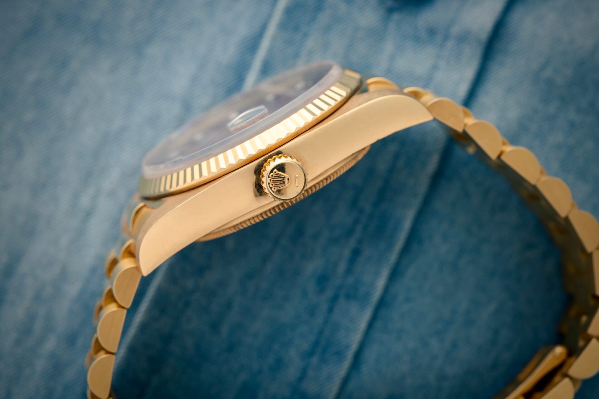 Rolex 18038 Diamond Oxblood Stella