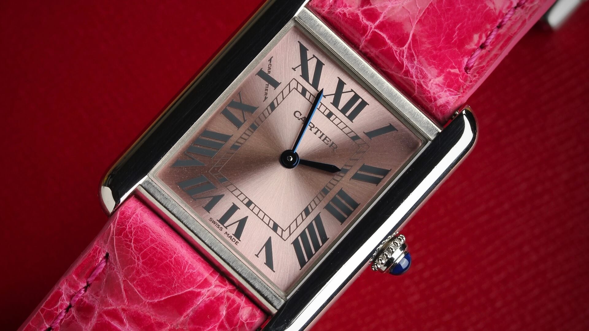 Cartier Tank Solo "Lady Pink"