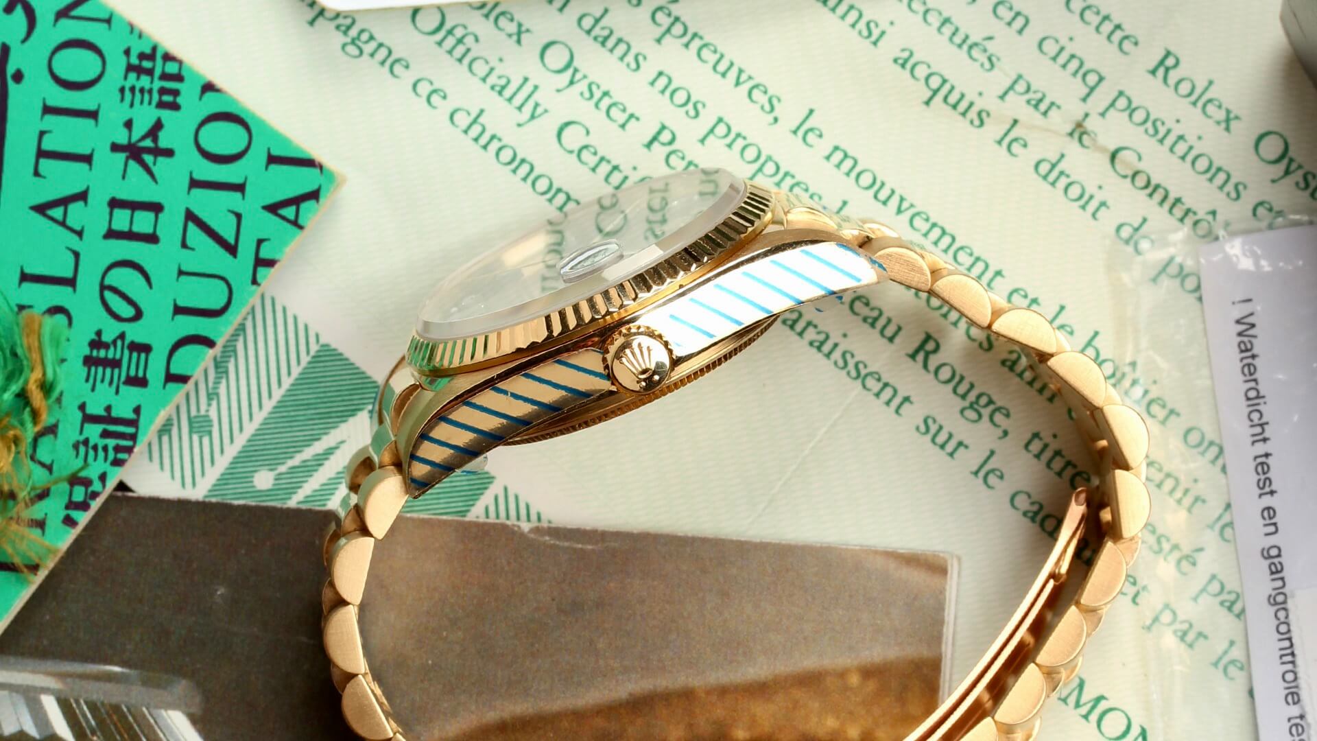 Rolex 18038 Arabic Vignette B&P