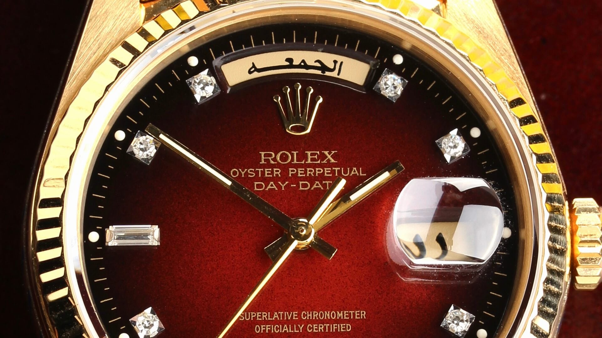 Rolex 18038 Arabic Vignette B&P