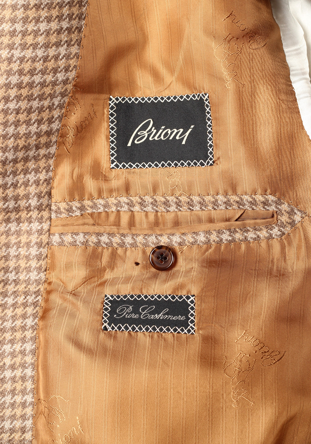 Brioni Beige Palatino Sport Coat Size 52 / 42R U.S. 100% Cashmere