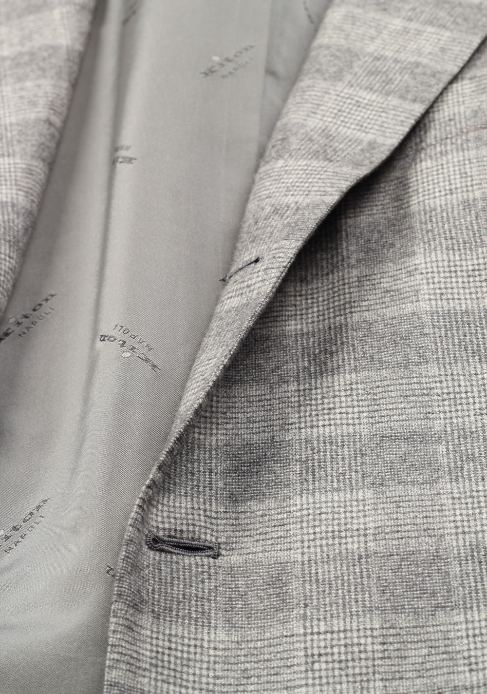 Kiton Suit Size 54 / 44R U.S. 100% Cashmere