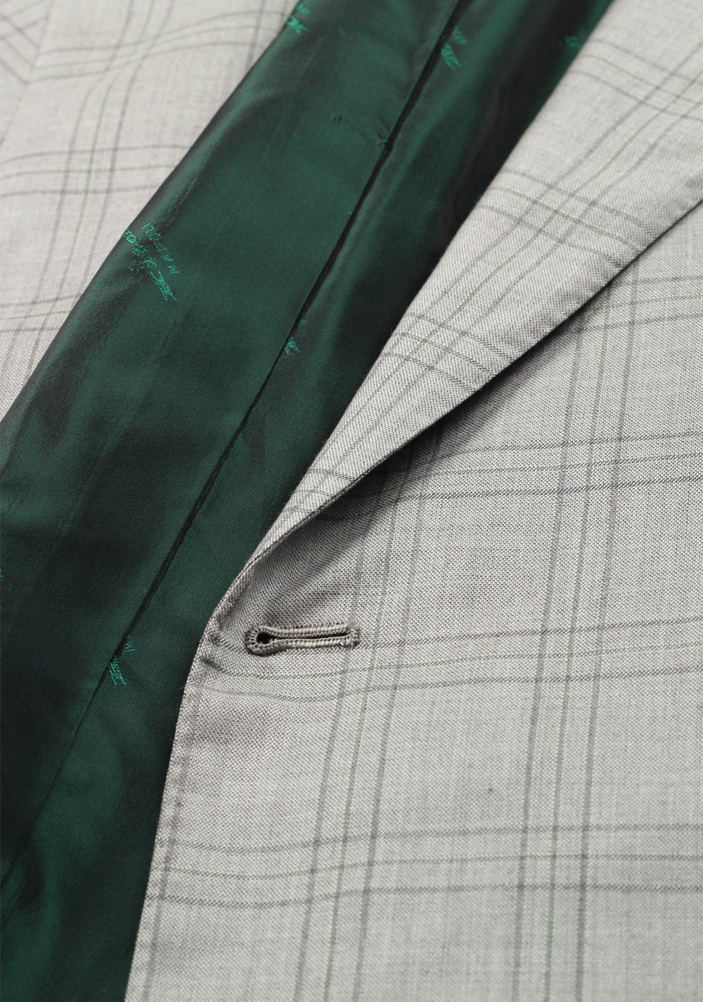 Kiton Suit Size 48 / 38R U.S. Double Breasted Cashmere Silk