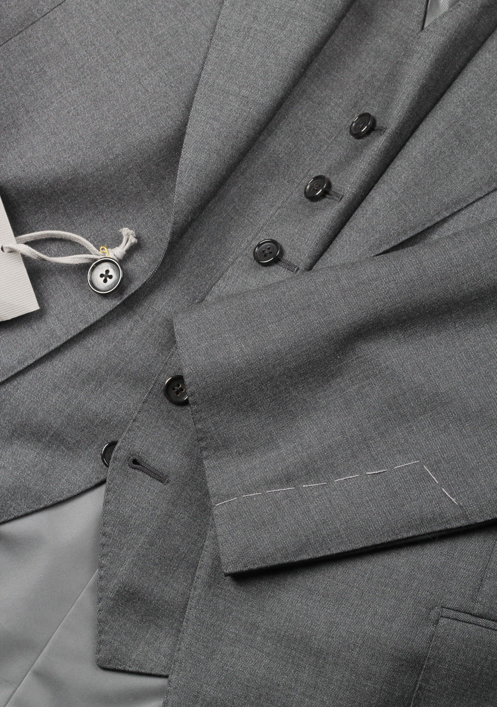 TOM FORD Suit 3 Piece Size 56 / 46R U.S. Wool