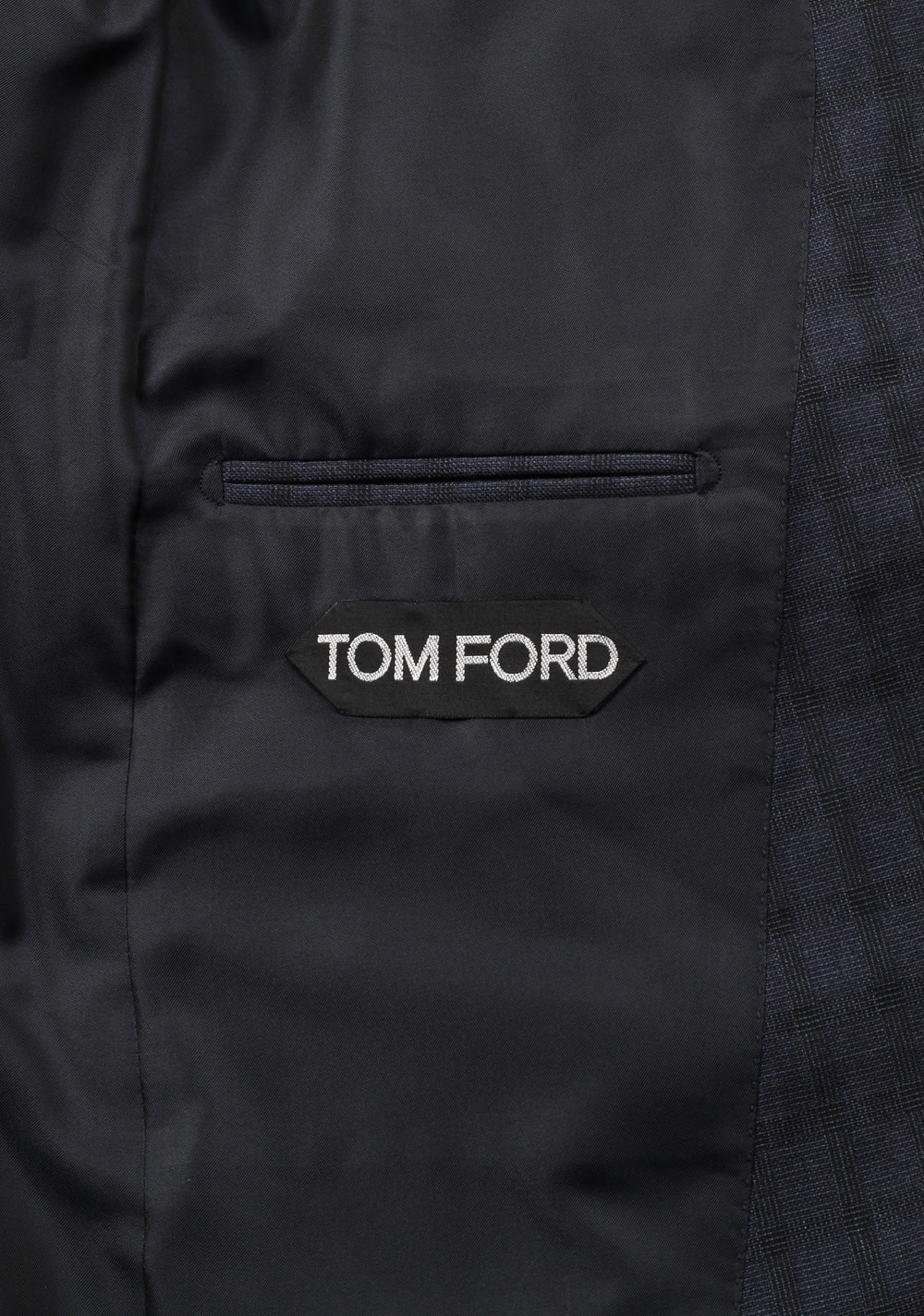 TOM FORD Navy Suit Size 48 / 38R U.S. Wool Fit W