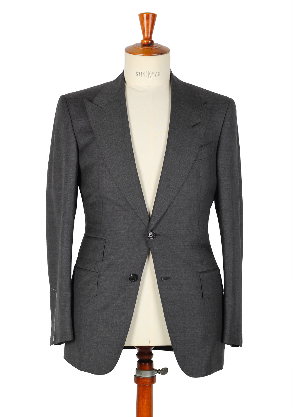 TOM FORD Gray Sport Coat Size 46 / 36R U.S. Fit A