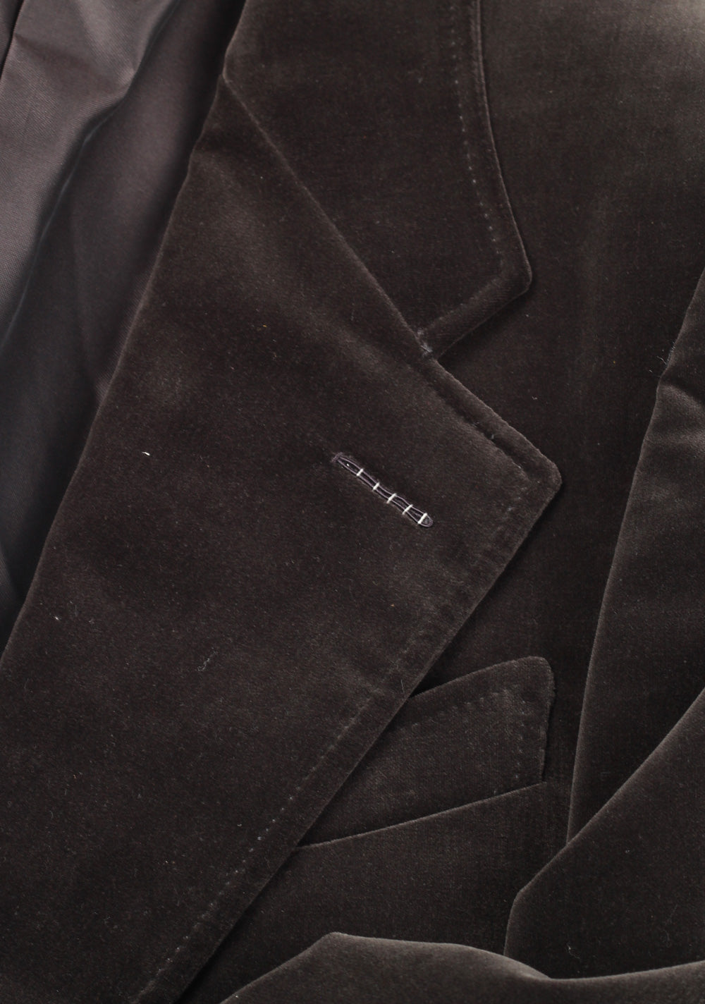 TOM FORD Wetherby Brown Sport Coat Velvet Tuxedo Dinner Jacket Size 48 / 38R U.S. Base T