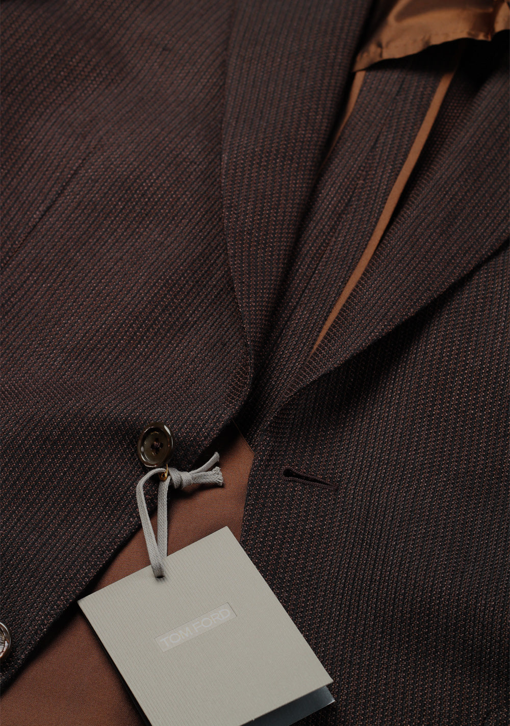 TOM FORD O’Connor Brown Sport Coat Size 48 / 38R U.S. Fit W
