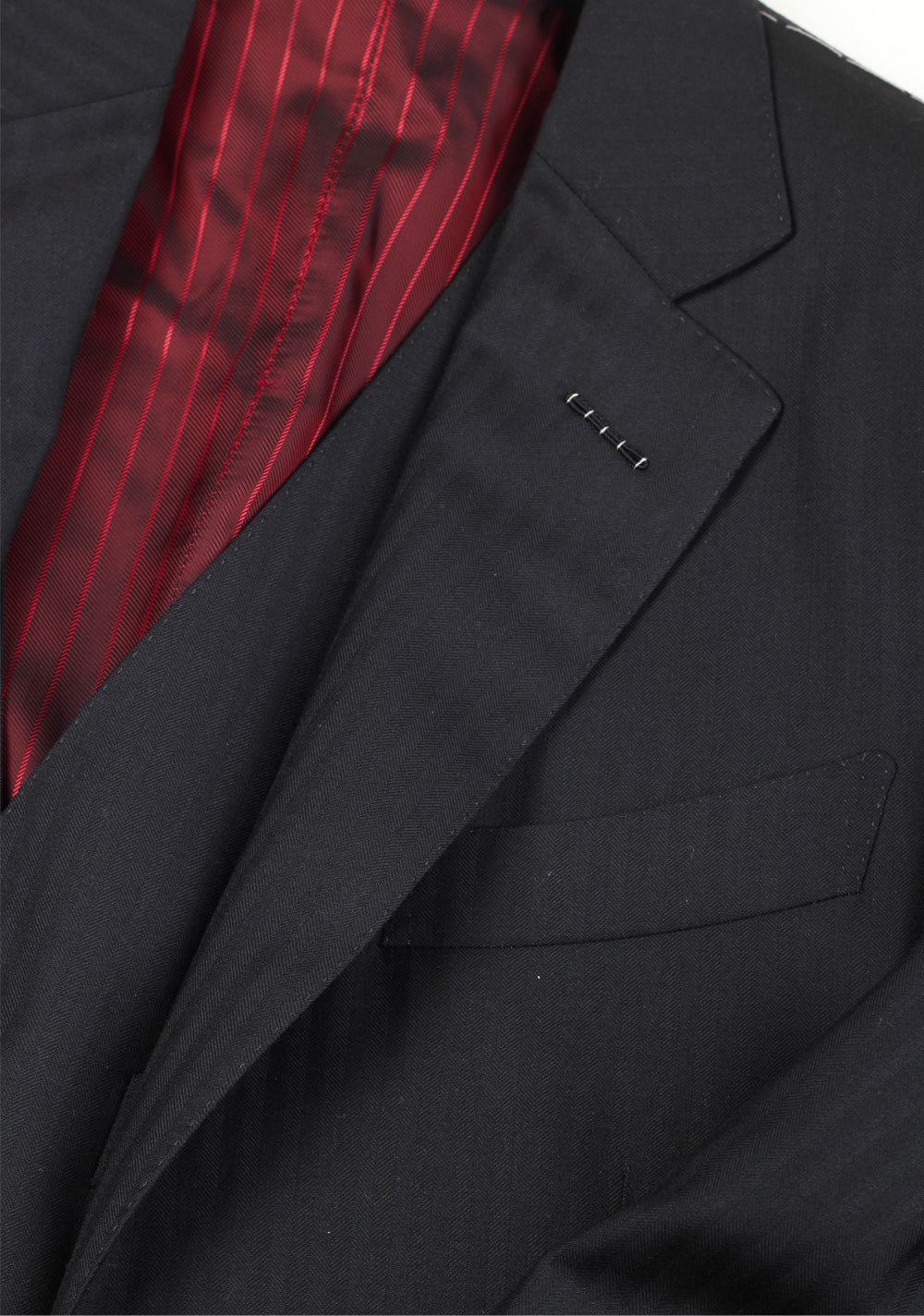 TOM FORD O’Connor Black Suit 3 Piece Size 44 / 34R U.S. Wool Fit Y