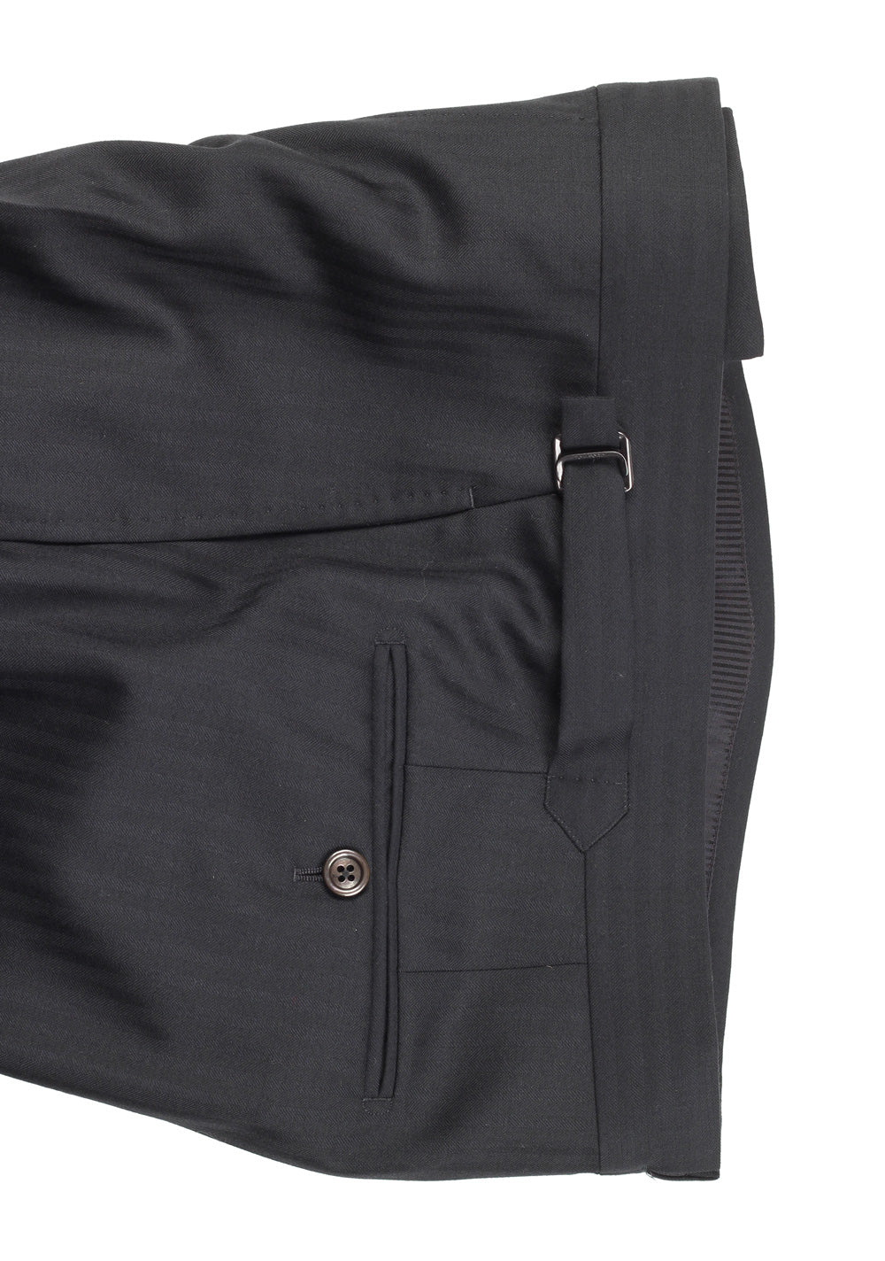 TOM FORD O’Connor Black Suit 3 Piece Size 44 / 34R U.S. Wool Fit Y