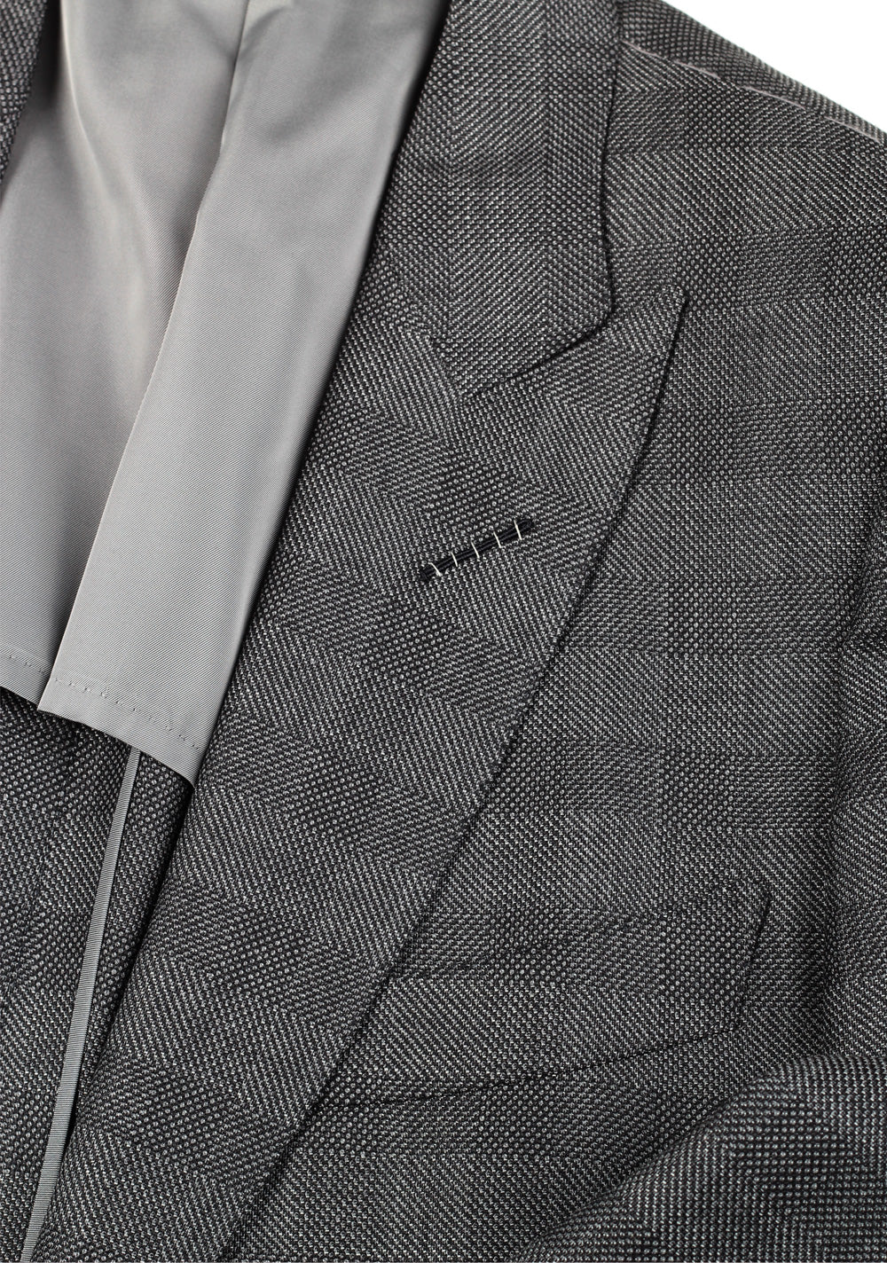 TOM FORD O’Connor Gray Suit Size 48 / 38R U.S. Wool Silk Fit W
