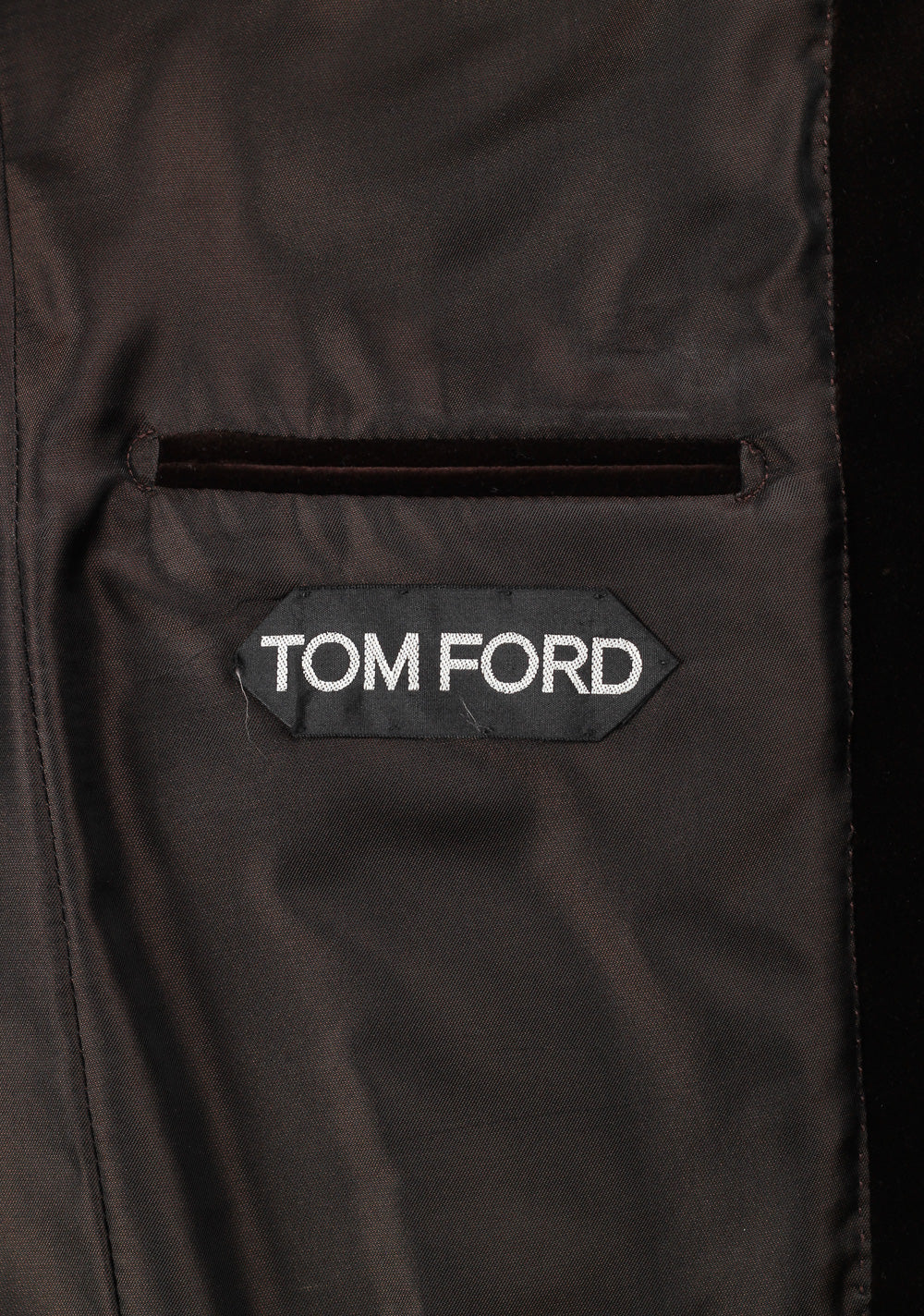 TOM FORD Alexander Brown Sport Velvet Tuxedo Dinner Jacket Coat Size 48 / 38R U.S. Cotton Fit Z