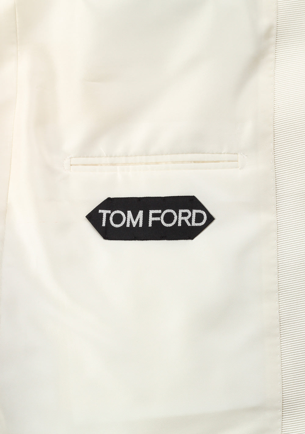 TOM FORD Sport Coat Tuxedo Dinner Size 56 / 46R U.S. Off White
