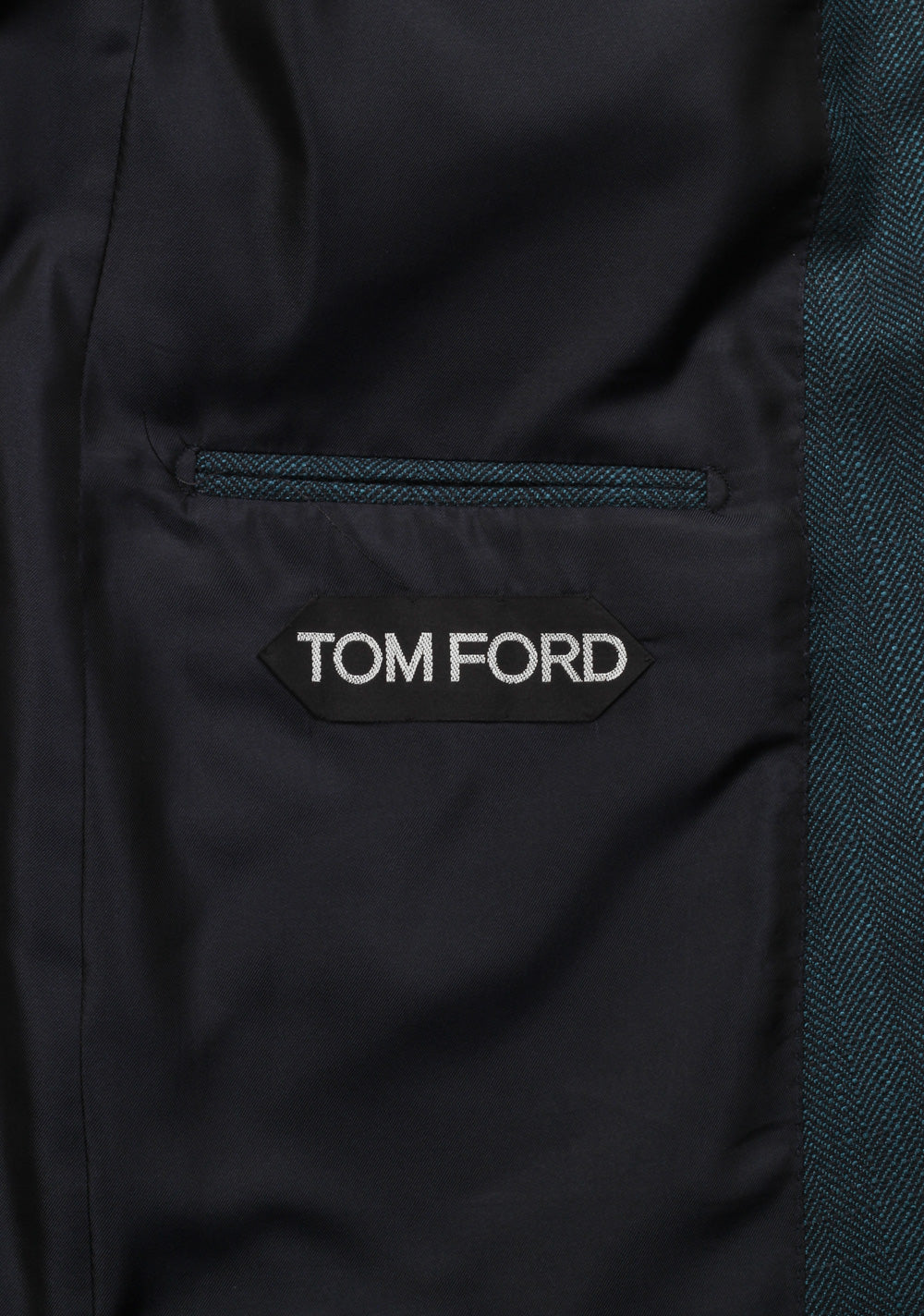 TOM FORD O’Connor Teal Sport Coat Size 50 / 40R U.S. Silk Mohair Fit Y