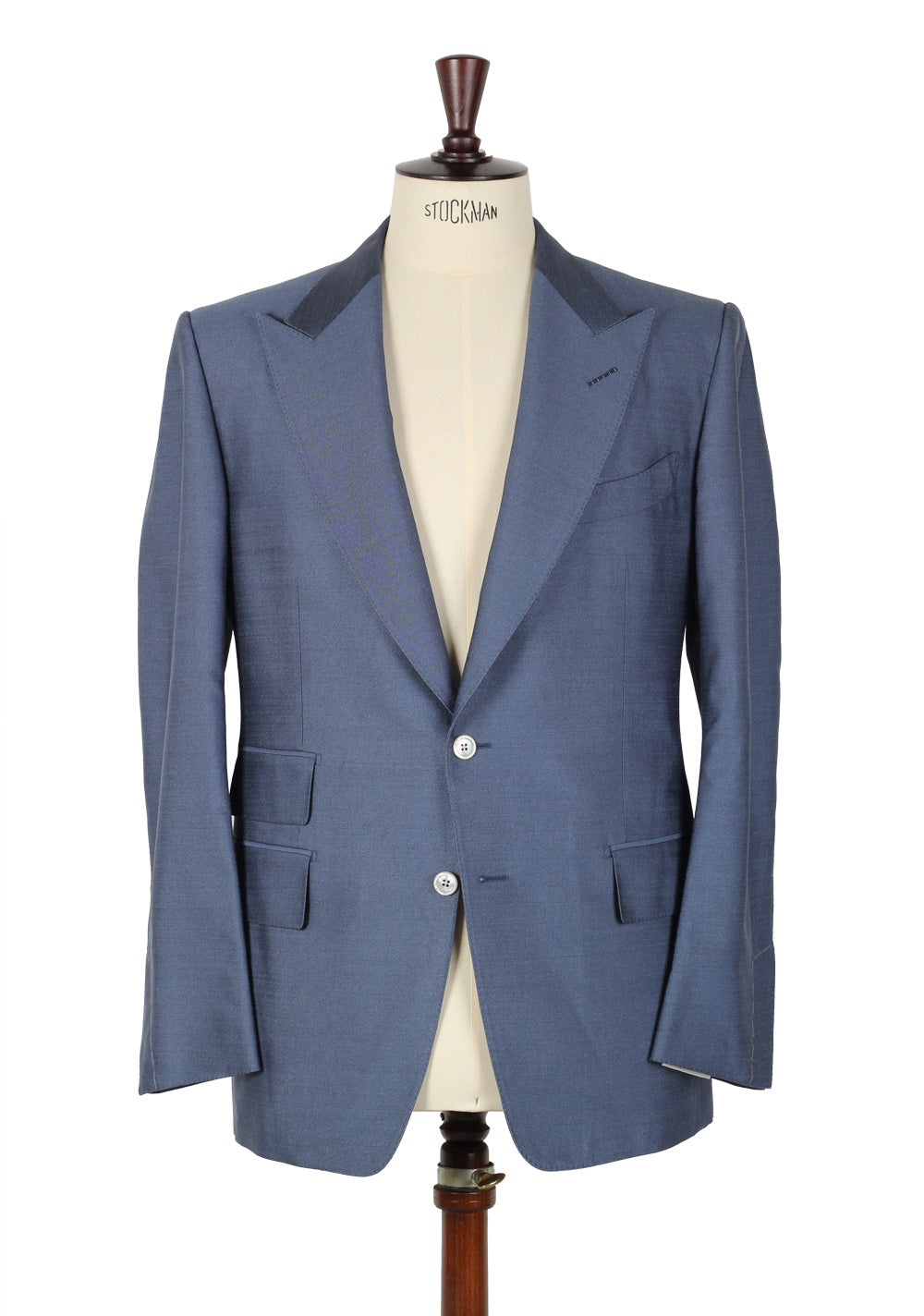 TOM FORD Suit Size 54 / 44R U.S. 100% Silk Fit A