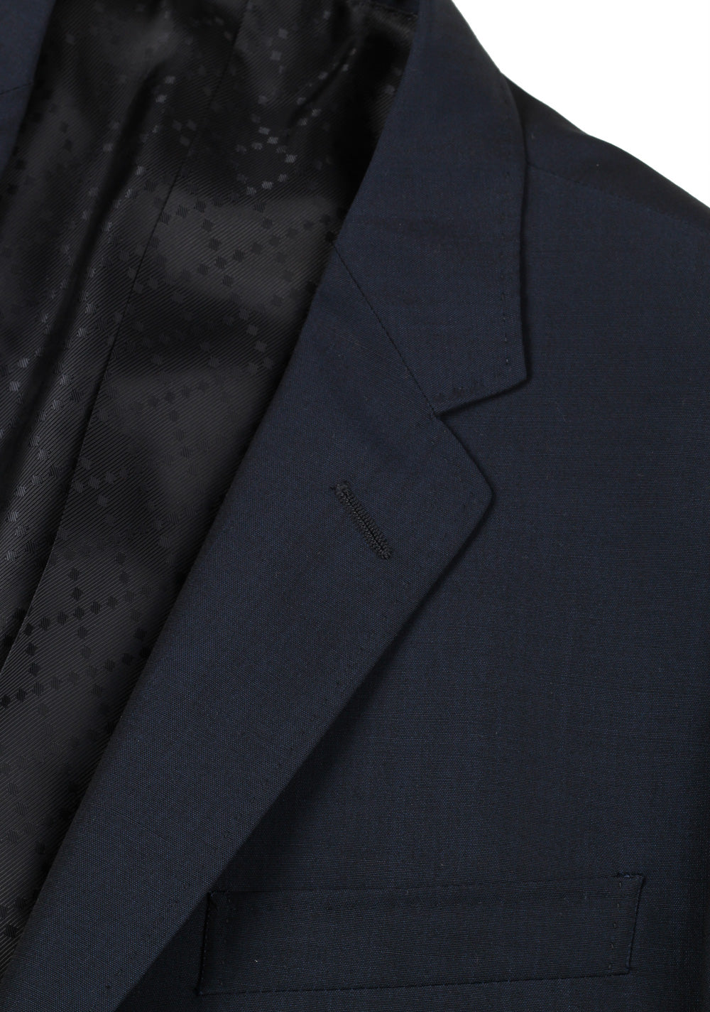 Gucci Navy Suit Size 48 / 38R U.S. Wool Mohair