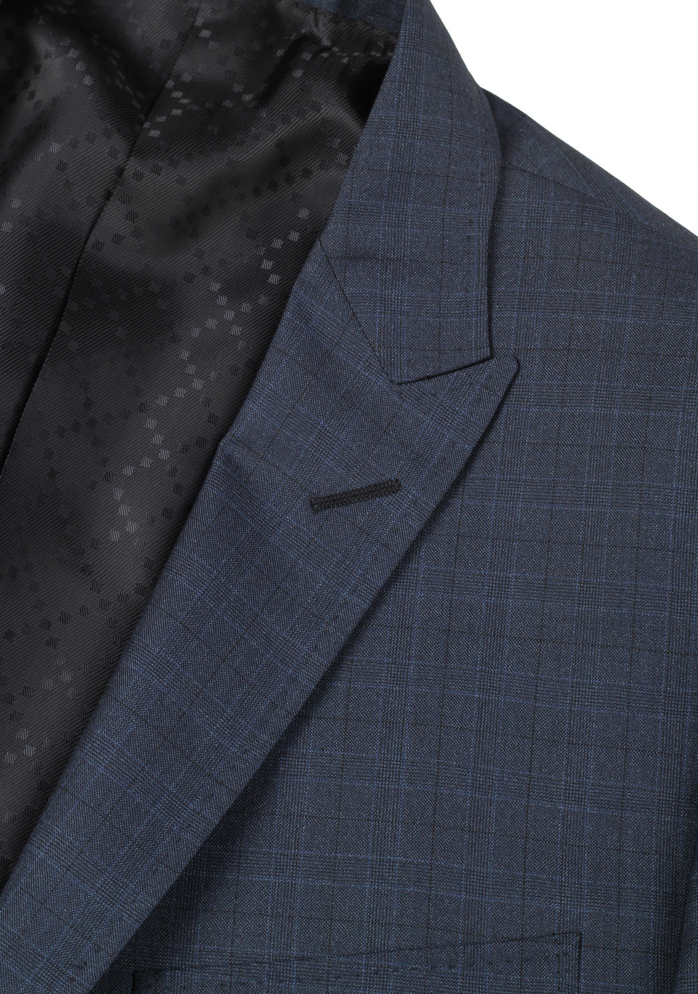 Gucci Navy Suit Size 54 / 44R U.S. Wool Silk