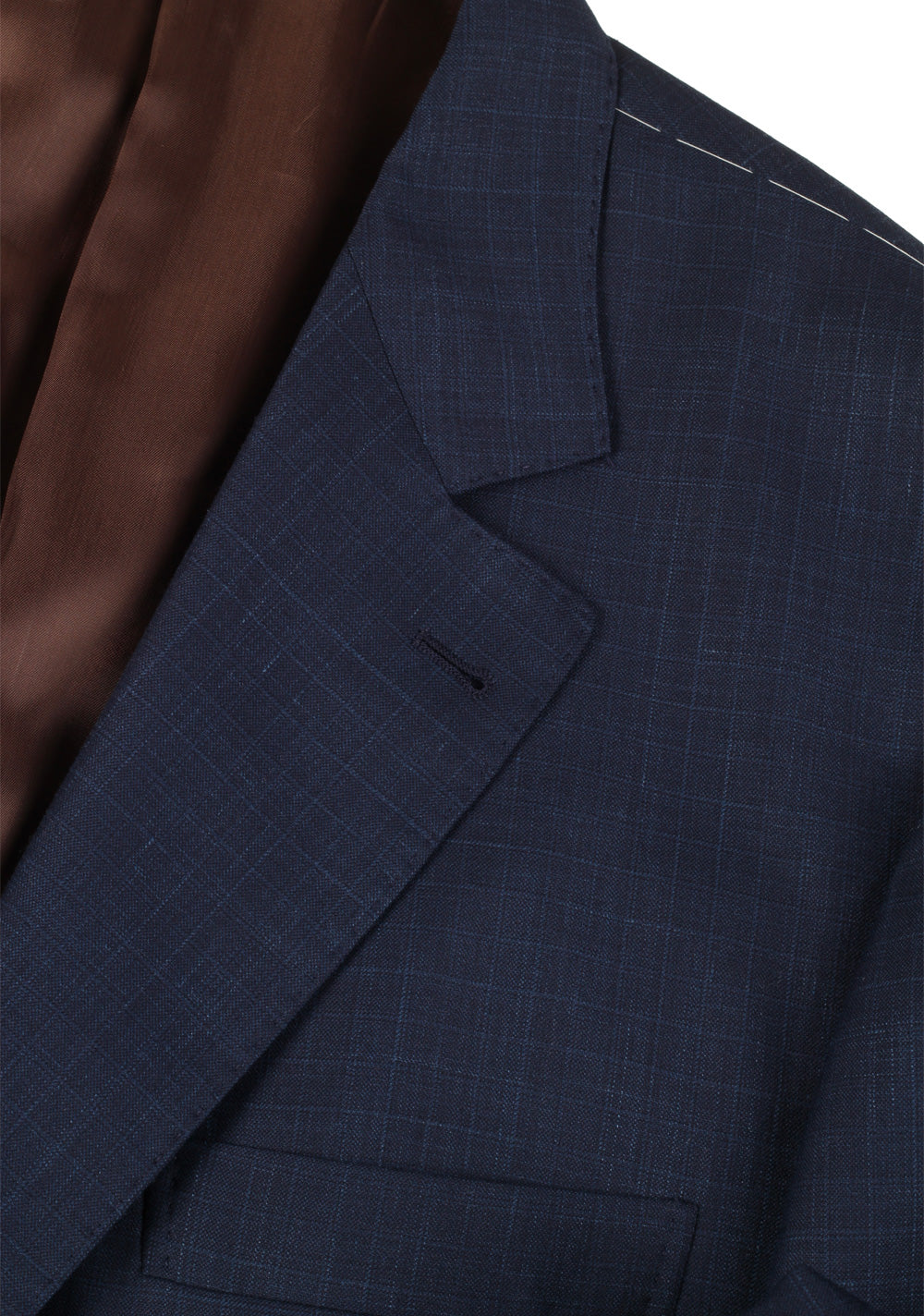 Cucinelli Blue Sport Coat Size 58 / 48R U.S. Wool Linen