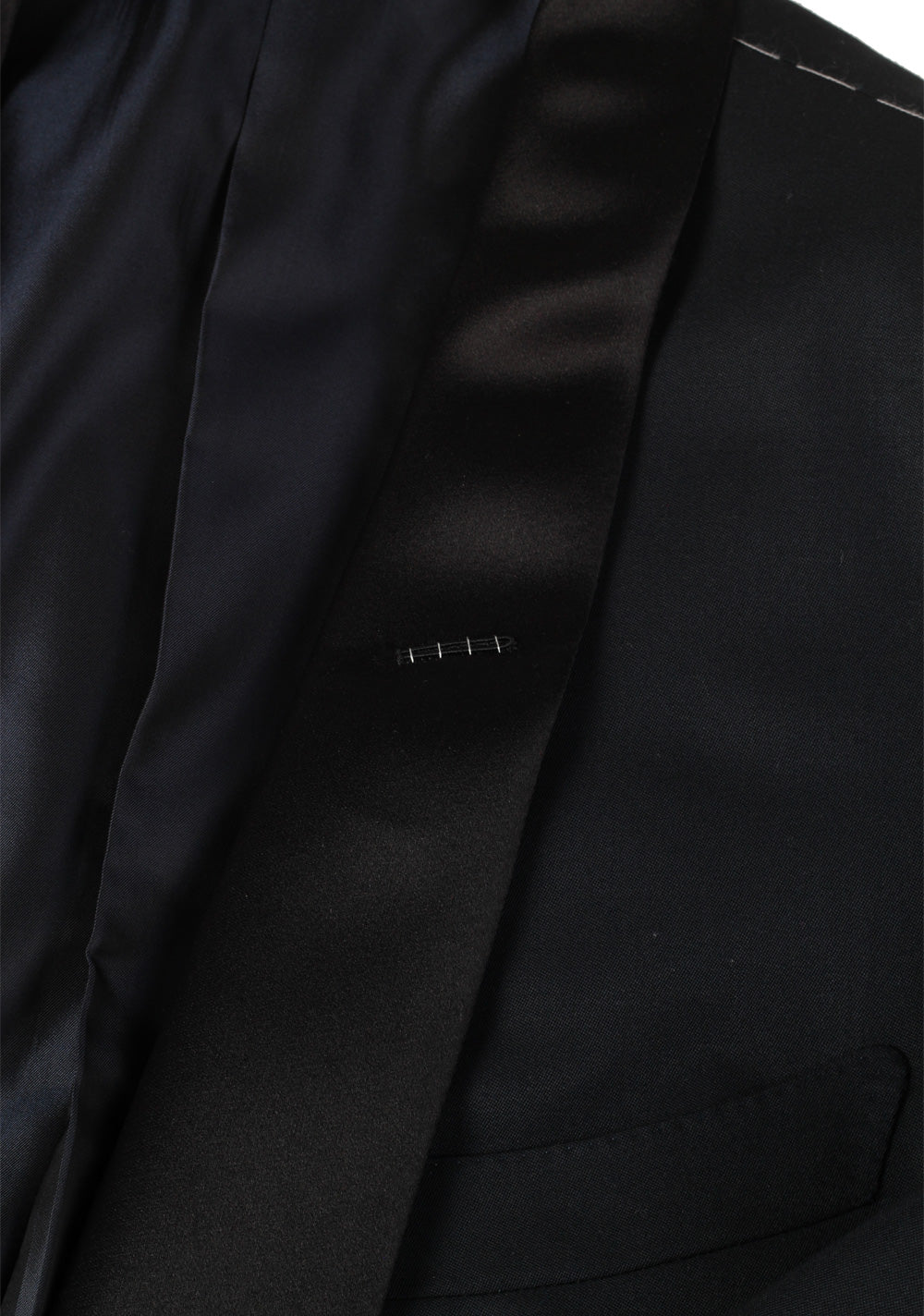 TOM FORD Black Tuxedo Suit Size 56 / 46R U.S. Shawl Collar Fit Y