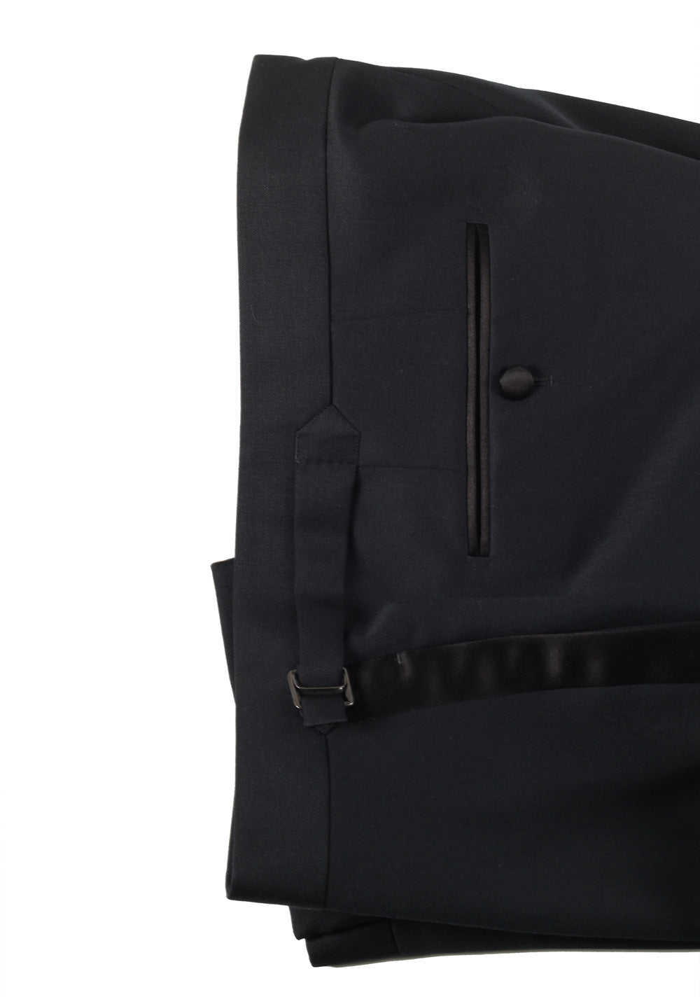 TOM FORD Black Tuxedo Suit Size 56 / 46R U.S. Shawl Collar Fit Y