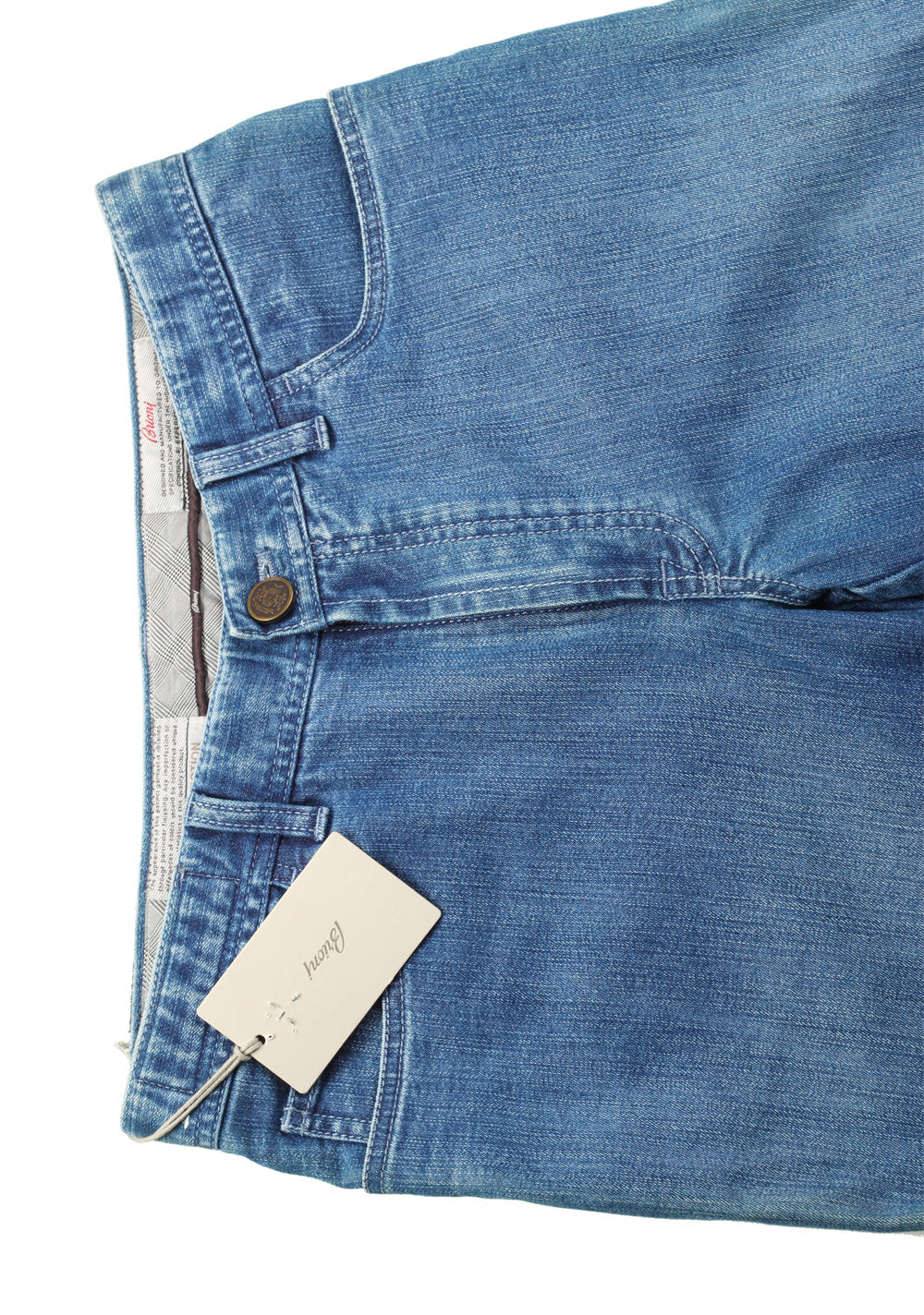 Brioni Blue Jeans Stelvio Trousers Size 48 / 32 U.S.