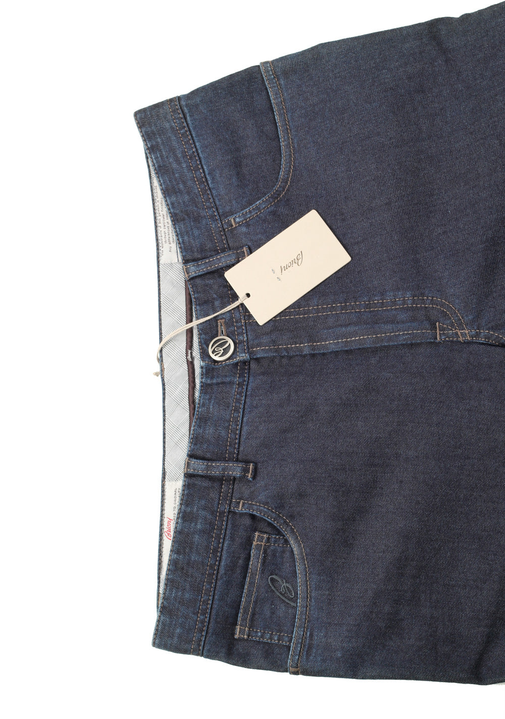 Brioni Blue Jeans Stelvio Trousers Size 52 / 36 U.S.