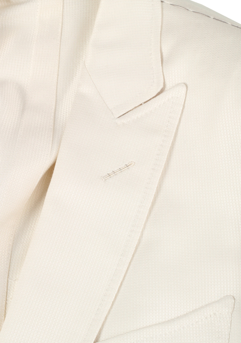 TOM FORD O’Connor White Sport Coat Size 54 / 44R U.S. Silk Cotton Fit S