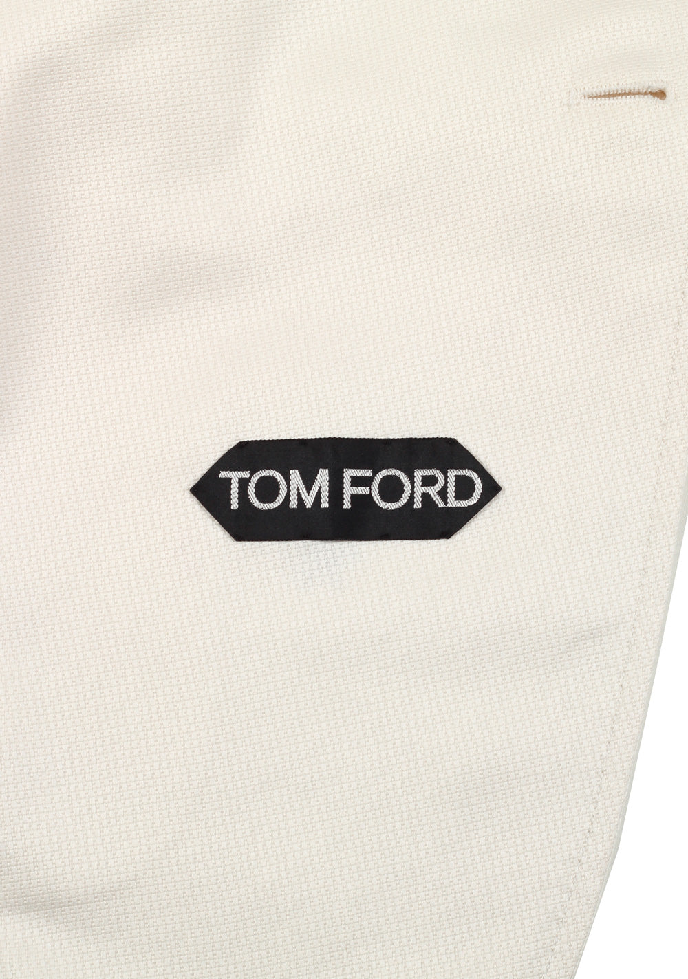 TOM FORD O’Connor White Sport Coat Size 54 / 44R U.S. Silk Cotton Fit S