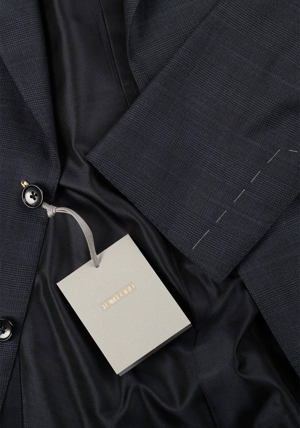 TOM FORD Blue Suit Size 52L / 42L U.S.  Wool Silk Fit A