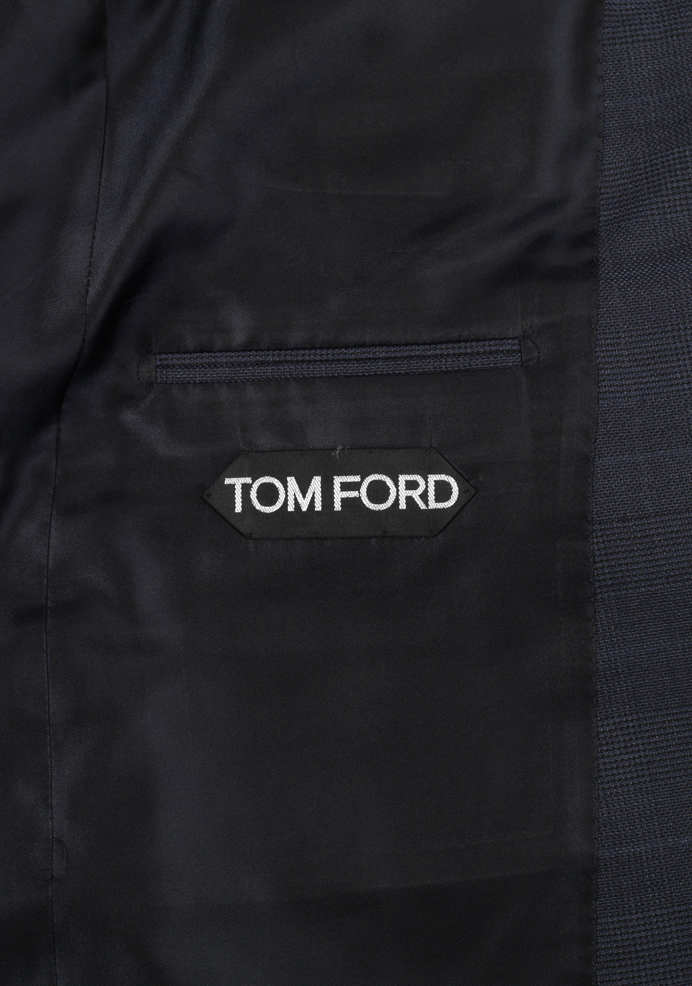 TOM FORD Blue Suit Size 52L / 42L U.S.  Wool Silk Fit A