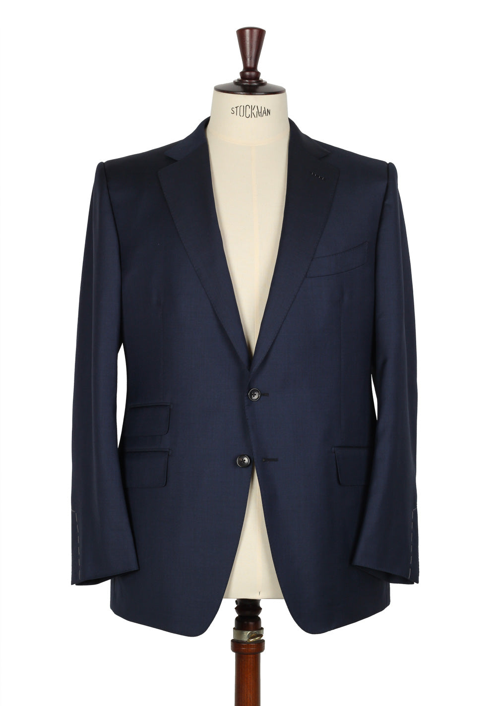 TOM FORD Navy Suit Size 56 / 46R U.S. Wool Fit Y