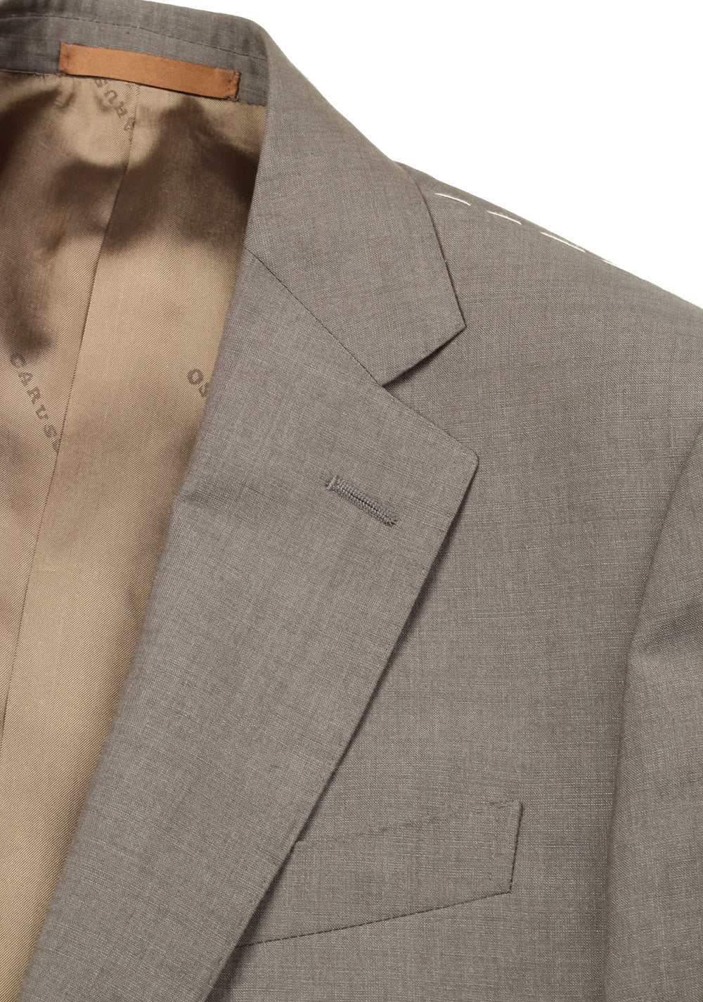 Caruso Sport Coat Size 46 / 36R U.S. Wool Linen Silk